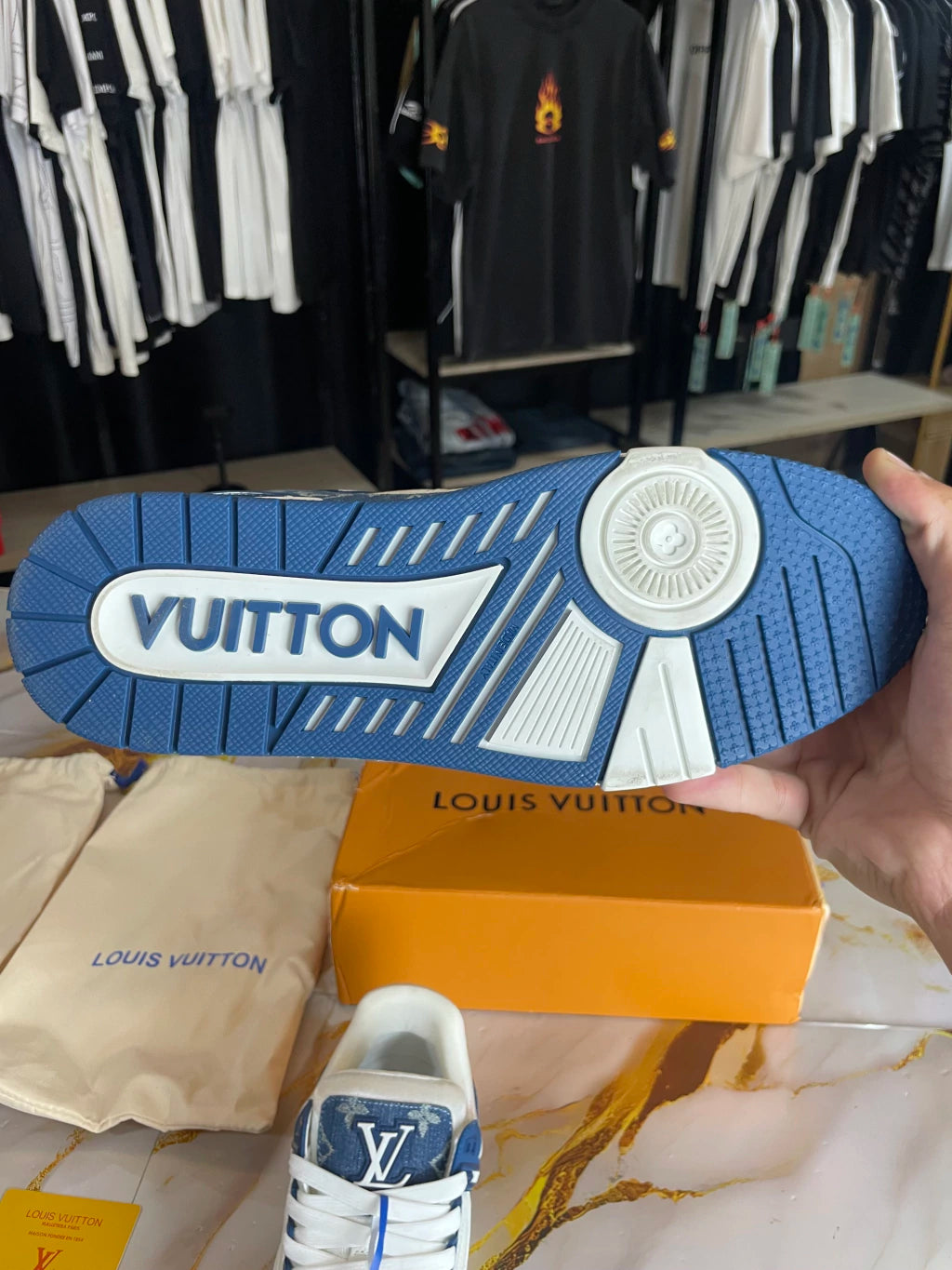 Luxury Monogram Trainer Sneakers